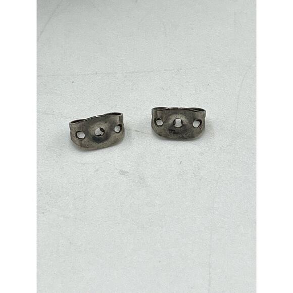 Sterling silver 925 Ribbed Textured Hoop Earrings 2.6mm, 7.6 Grams, 1” - Picture 12 of 14